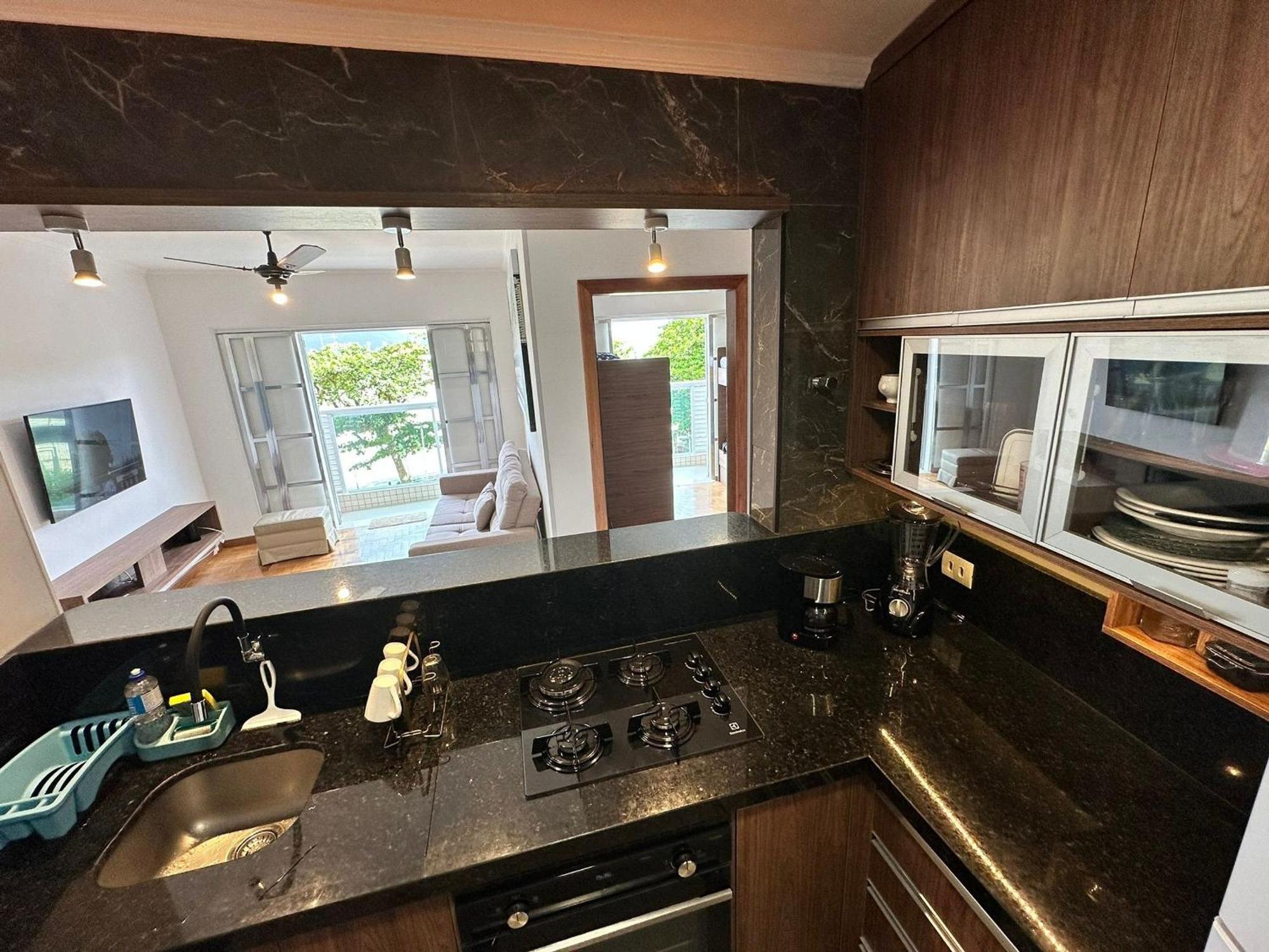 Apartamento Ap Pe Na Areia Vista Parcial Mar Santos  Exterior foto