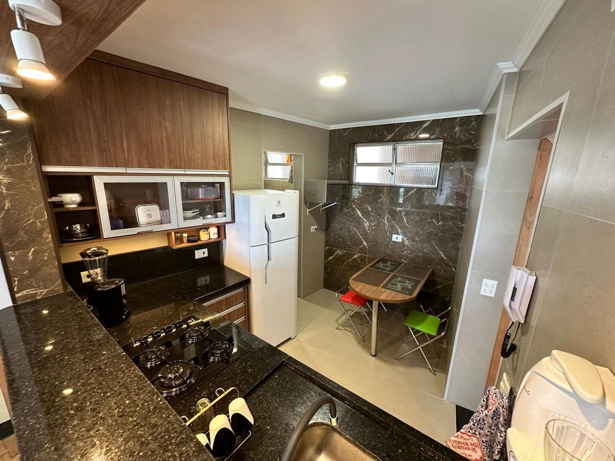 Apartamento Ap Pe Na Areia Vista Parcial Mar Santos  Exterior foto